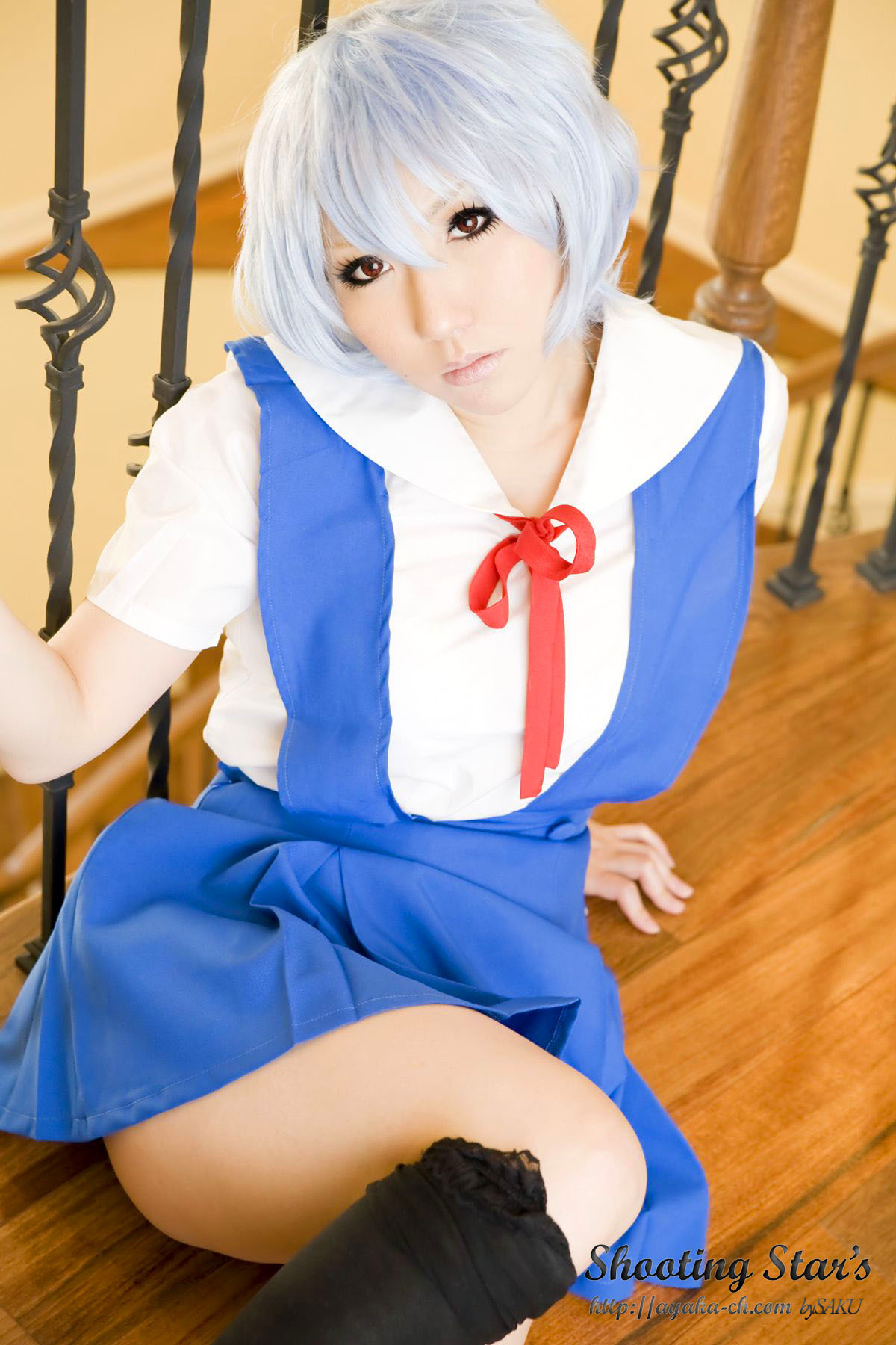 [Cosplay] 2013.03.26 Evangelion - Big Tits Rei Ayanami 1